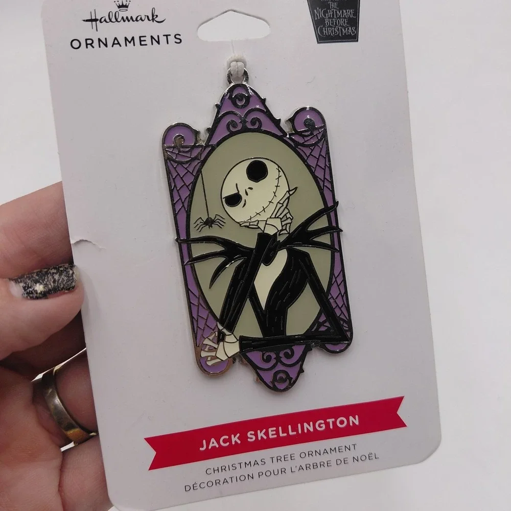 New Hallmark Metal Ornaments Nightmare Before Christmas Jack Skellington